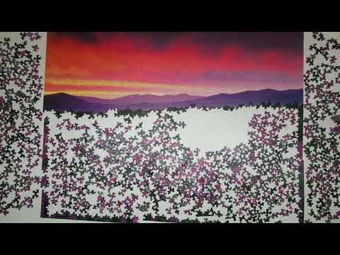 Purple Majesty - Jigsaw Puzzle - Time Lapse - 2,000 pieces