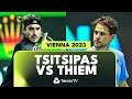 Stefanos Tsitsipas vs Dominic Thiem ENTERTAINING Match Highlights | Vienna 2023