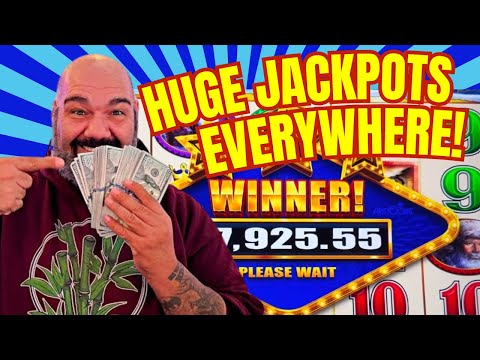 TIMBER WOLF JACKPOT HOWLING WITH BACK TO BACK HUGE WINS FOR 2 HOURS!! with VegasLowRoller