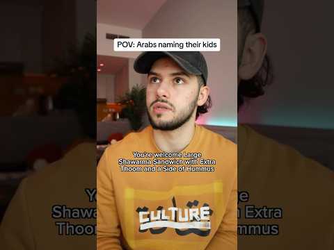 Arabs naming their kids 😂