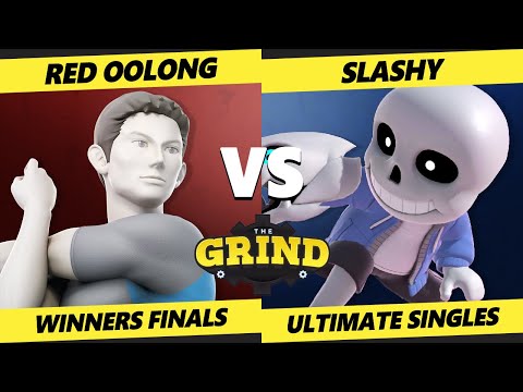 The Grind 216 Winners Finals - Red Oolong (Wii Fit Trainer) Vs. SLASHY (Mii Brawler) Smash Ultimate