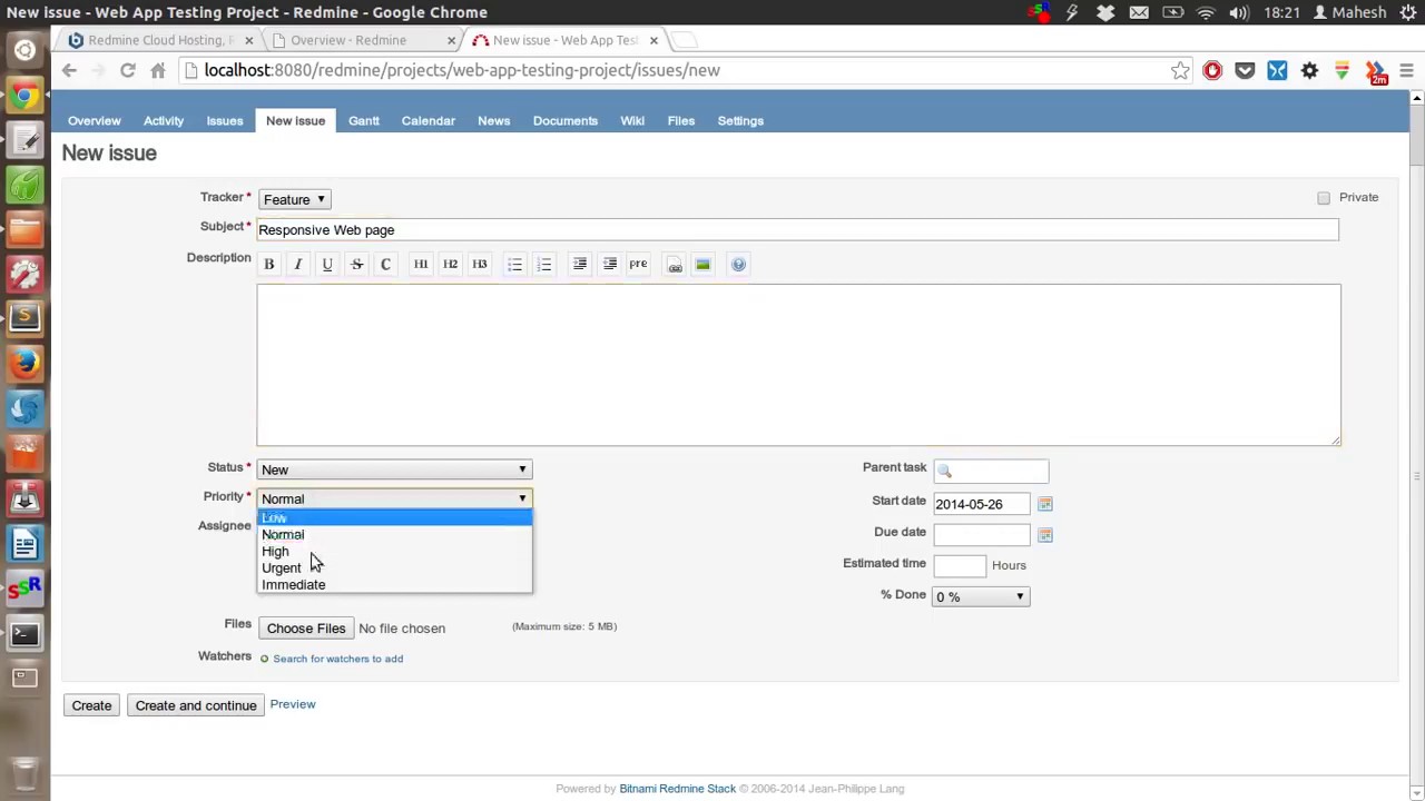 Project Management with Redmine