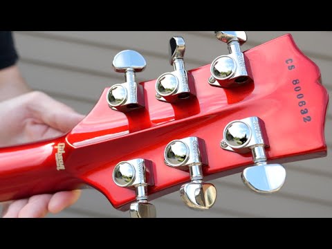 This Was Discontinued after 50 Units | 2018 Gibson "Modern Archtop" Sparkling Burgundy Review + Demo