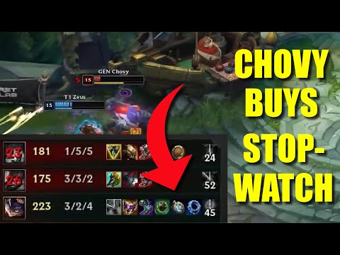 Gen.G Chovy Epic Stopwatch Purchase