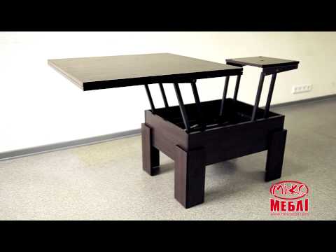 Стол-трансформер Дельта цвет дуб сонома ТМ Микс Мебель - фото 1 - id-p436650461