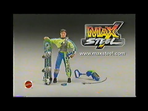 Max Steel by Mattel ad from 2001