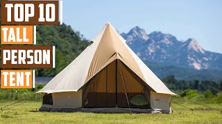 Top 10 Tents for Tall Campers: Comfort and Space Guaranteed