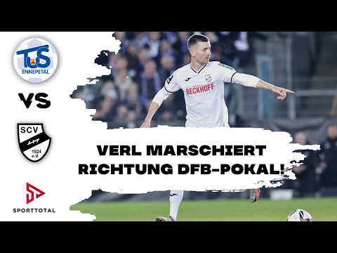 Nur noch zwei Siege bis zum DFB-Pokal! I TuS Ennepetal vs. SC Verl I Krombacher Westfalenpokal