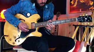 Gibson ES-335 1959 custom Shop with Marshall jtm56 1966 plexi