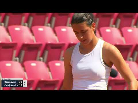 Jacqueline Cabaj Awad - Julia Rosenqvist, Semifinal TP Open Båstad - Highlights