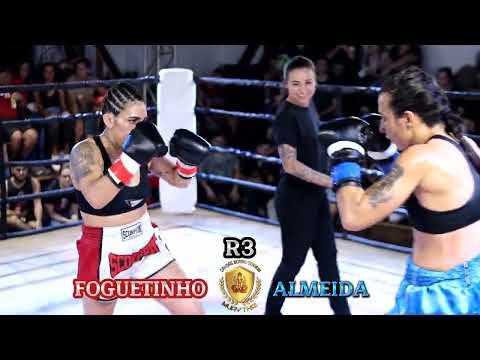 LAURA FOGUETINHO VS VERONICA ALMEIDA " CANOAS BOXING STADIUM