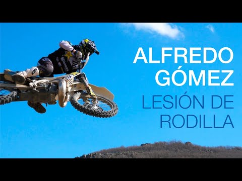 Alfredo Gómez: Luxación de Rodilla