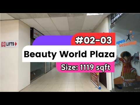 Beauty World Plaza, 140 Upper Bukit Timah Road, 1,119 sqft, Mall Shop For Rent, by Alvin Chua, 500206731 - CommercialGuru.com.sg