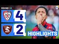 CAGLIARI-SALERNITANA 4-2 | HIGHLIGHTS | Cagliari triumph in gol fest | Serie A 2023/24