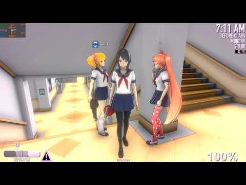 YanSim demo (2020-10-01) speedrun?, Osana fire extinguisher kill, police blackscreen hang