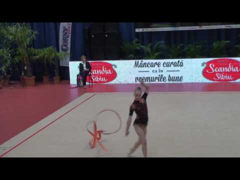 Tara Wilkie AUS Ribbon AA Bucharest Grand Prix & Irina Deleanu Cup 2016