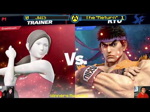 JWIS(Wii Fit Trainer) vs Darkshad(Ryu) BigAL13  Winners rd 2