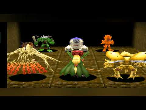 Digimon World 2 Alternative - Factorial Town - Bos Giromon dan HiAndromon
