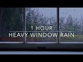 Rain On Window Sleep Sounds Rain 1 Hour Rain ASMR