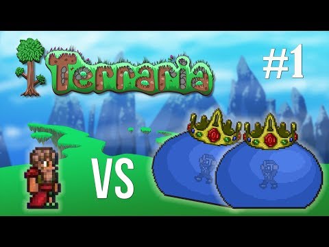 😃Начало приключений и пара Королей Слизней👑 | Terraria #1 с модами | МЕЧТАТЕЛЬное прохождение