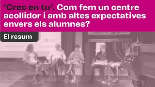 [Resum] Millorar les expectatives dels docents augmenta el rendiment dels alumnes més desavantatjats