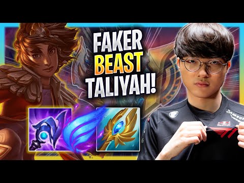 FAKER IS A BEAST WITH TALIYAH! - T1 Faker Plays Taliyah MID vs Vex! | Season 2023