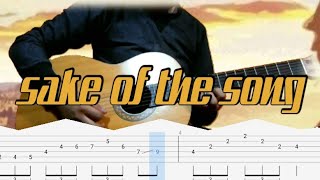 How to play | sake of the song -Blackmore&#39;s Night(guitar solo with Tab lesson)