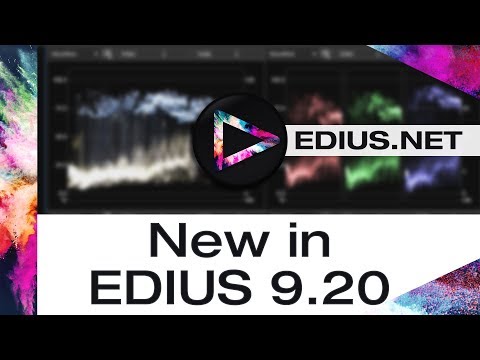 EDIUS.NET Podcast - New in EDIUS 9.20