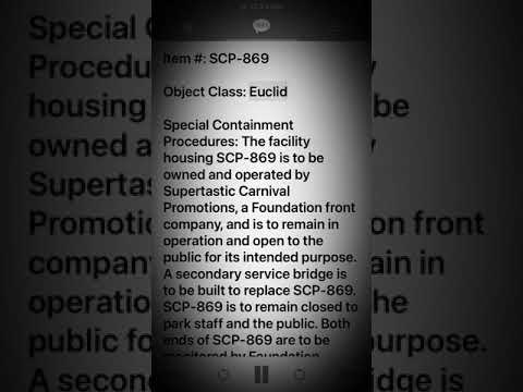 Scp 869 Summer of '48