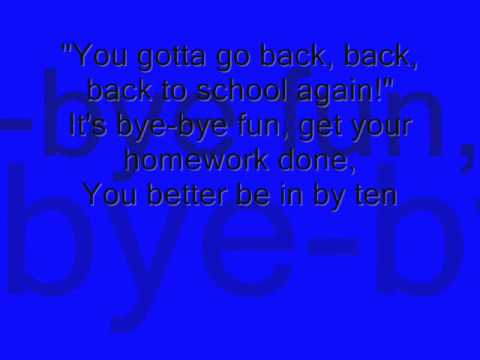 grease 2 back to school again lyircs