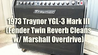 Video thumbnail for Fender Twin Reverb Killer -1973 Traynor YGL-3 Mark III DEMO by The Guitologist