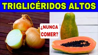 18 Consejos para BAJAR LOS TRIGLICÉRIDOS ALTOS de forma natural