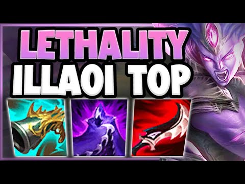 WTF! TWO ABILITIES = KILL ENTIRE ENEMY TEAM?? MAX LETHALITY ILLAOI IS 100% OP! - League of Legends