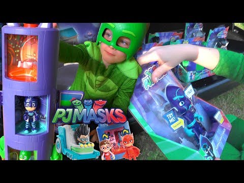 PJ Masks Transforming Toy Hunt - Luna Girl Tank Steals The Toys