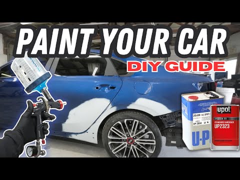 PAINT YOUR CAR GUIDE: base coat/ clear coat