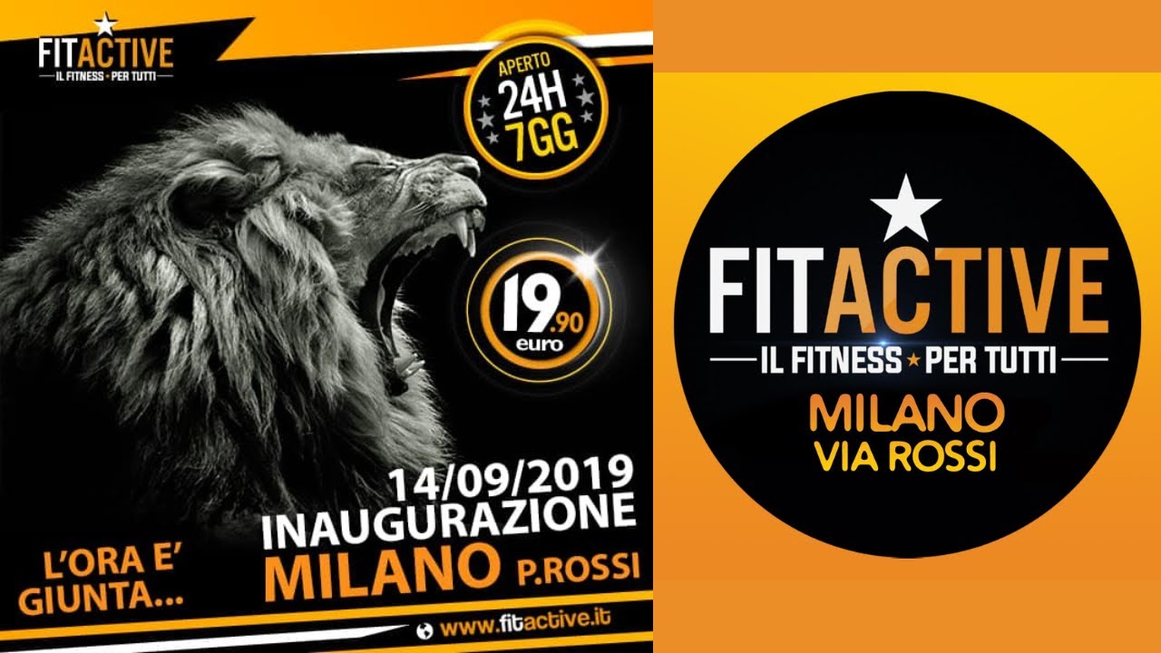 Watch Now 💥Inaugurazione FitActive Milano via Pellegrino Rossi 💥 💥Inaugurazione FitActive Milano via Pellegrino Rossi 💥