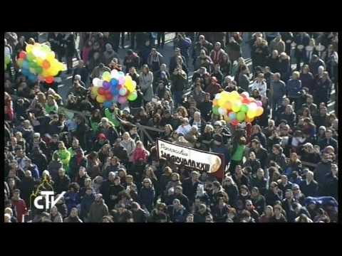 PAPA FRANCESCO PARLA DELLE BEATITUDINI