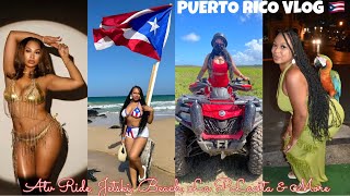 PUERTO RICO VLOG🇵🇷 | CELEBRATING MY 24TH  BIRTHDAY (ATV RIDE, JET SKI, BEACH, LA PLACITA, & MORE)
