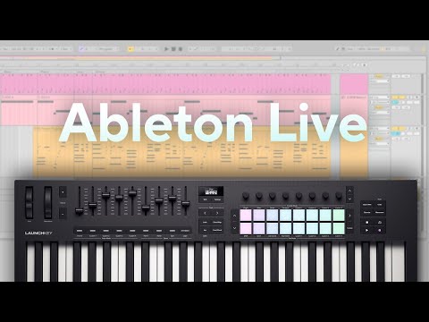 How does Launchkey work with Ableton Live?