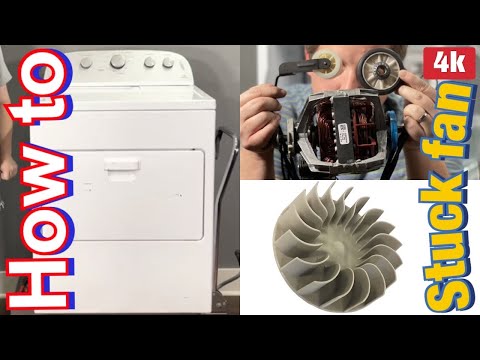 How to Replace a Dryer Drive Motor. Stuck fan blower removal and replacement Whirlpool won’t start