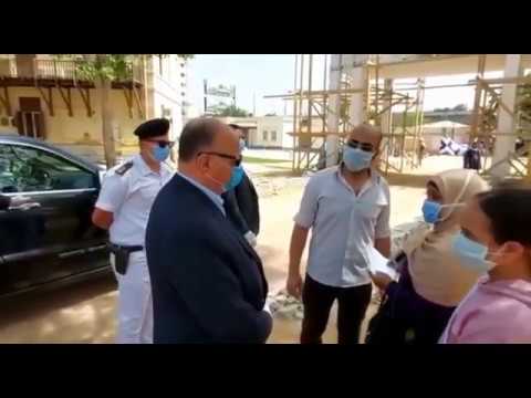السيد اللواء خالد عبد العال محافظ القاهرة يتفقد مستشفى حميات العباسية