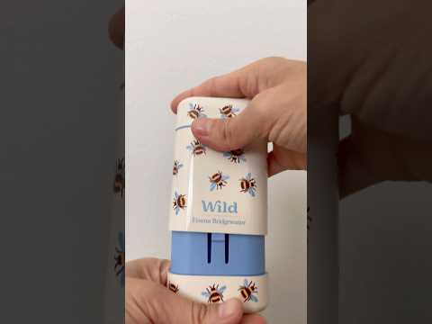 🐝{asmr unboxing} Wild Natural Deodorant | Sustainable & Refillable #deodorant #deodorants #skincare