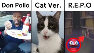 Download lagu Bla Bla Bla Ble Ble Ble Blu Blu Blu Don Pollo vs Cat Version vs R.E.P.O mp3