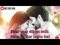 Pyr Hai Tumse Magar Pyr Se Dar Lagta Hai V RomAnTic Status Awesome