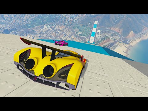 IMPOSSIBLE MEGA RAMP! ULTIMATE SPEED! - GTA V ONLINE