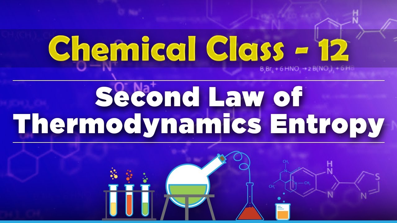 Second Law of Thermodynamics Entropy - Chemical Thermodynamics - Chemistry Class 12