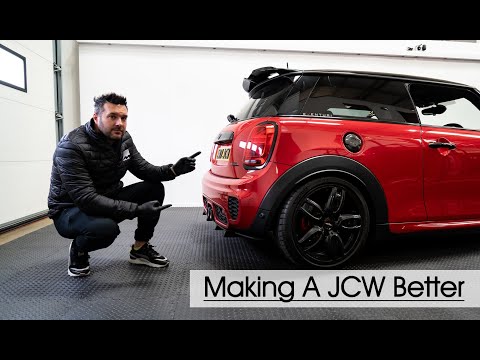 Mini jcw F56 on the Perfect Stance set ! Eibach springs Motech Performance