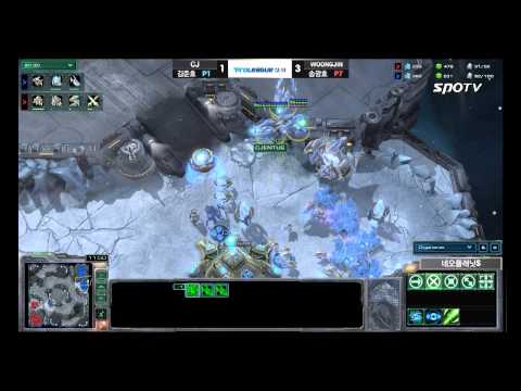 [0413] herO(CJ) vs Aria(WOONJIN) PvP 5SET Neo Planet S -Stracraft 2,esportstv