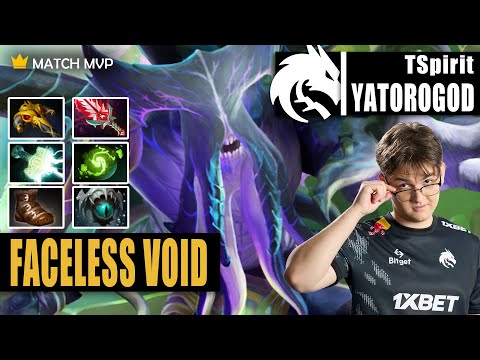 Faceless Void Safelane | TSpirit.YATOROGOD | 21 KILLS AND PERFECT CHRONO | 7.32d Gameplay Highlight