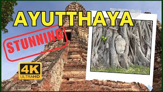 Ancient Temples in Ayutthaya’s in 4K 